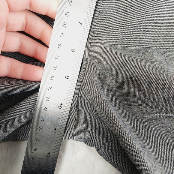 Banana Republic Gray Flat Front Side Zip Business Casual Dress Trousers P3402 - Picture 5 of 8